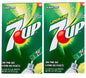 7/ UP SUGAR FREE LEMONLIME ON THE GO 6 DRINK MIX PACKETS ( 2 BOXES )