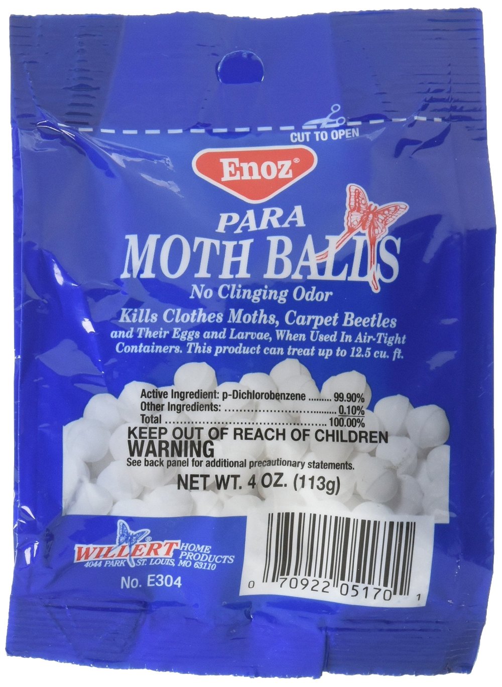 4oz Moth Balls (Case of 24)